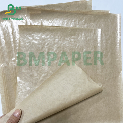 Oilproof Candy Fry Snack Brown Wrapping Kraft PE Coated Paper