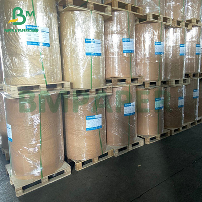 80gsm High Extensible 25kg 50kg Kraft Paper Material For Cement Bags