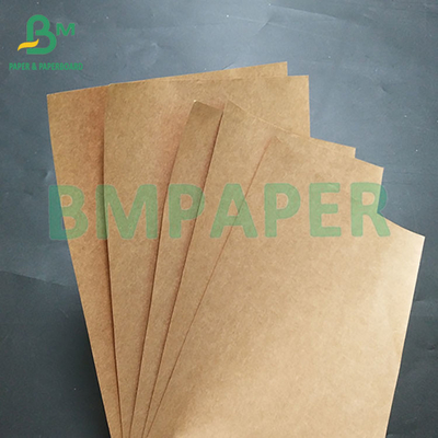 70gsm 120gsm 100% Virgin Wood Pulp Food Grade Brown Kraft Bread Bag Paper