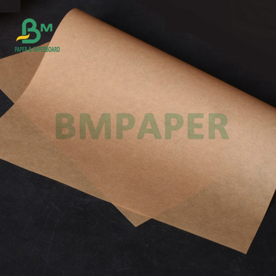 38gsm - 50gsm Brown Kraft Greaseproof Paper For Food Basket Liners Kit 5