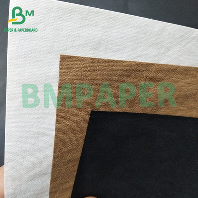 0.55mm 0.8mm Cellulose Fiber Paper Black And Brown 150cm×100M