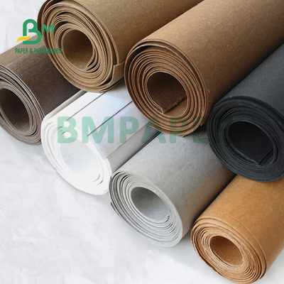 0.55mm 0.6mm Washable Cellulose Fiber Kraft Paper For Flower Plant Pot