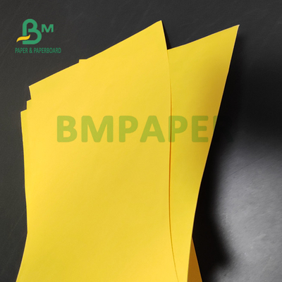 90gsm Golden Yellow Kraft Paper For Bubble Envelope Good Tensile Strength