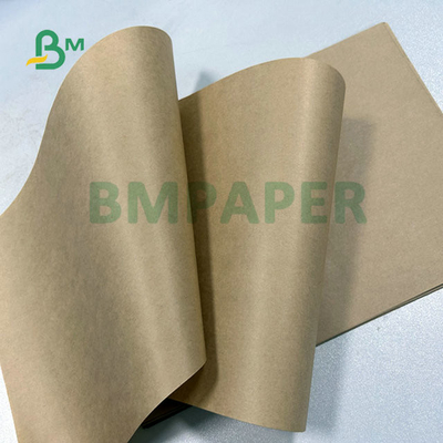 Uncoat 30gsm 40gsm 45gsm Food Grade Brown Kraft Paper For Bread Bags 57x87cm