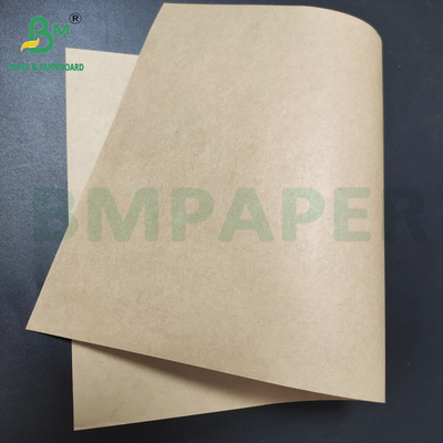 30 - 60gsm Machine Glazed MG Kraft Paper White Brown For Food Bags