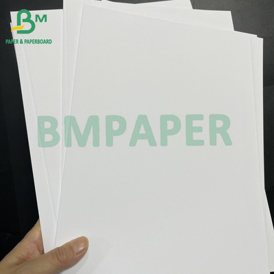 Recyclable Good Printability 300 400 GSM Thick White Uncoated Paper