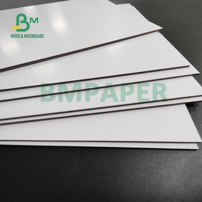 1mm 2mm Duplex Board White Back For Storage Box Hard Stiffness 1000 x 1200mm