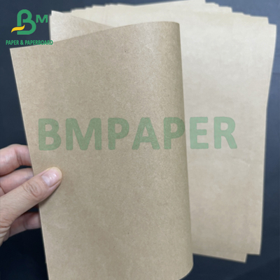 Carrie Bag Strong Unbleached Brown 100 120 GSM MF Kraft Paper