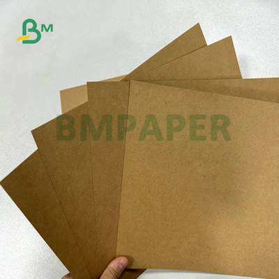 Recyclable 250gram 300gram 350gram Brown Kraft Wrapping Paper For Food Container Box  70cm 100cm