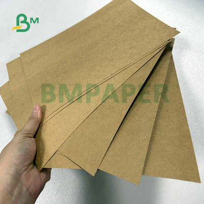 Recyclable 250gram 300gram 350gram Brown Kraft Wrapping Paper For Food Container Box  70cm 100cm