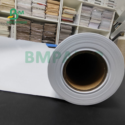 80gr White Bond Paper Roll For Wide - Format Inkjet Plotter 61cm 84cm x 50m