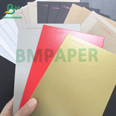 Recycled Pulp 1mm Coated Duplex Board Sheets Colorful Cardboard