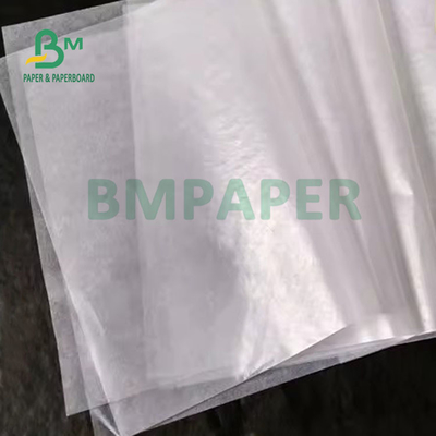 22gsm 28gsm Translucent White Glassine Paper For Food Wrapping Greaseproof