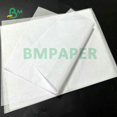 A1 A0 15gram 17gram Acid-free Solid White Tissue Paper Sheet For Gift Wrapping