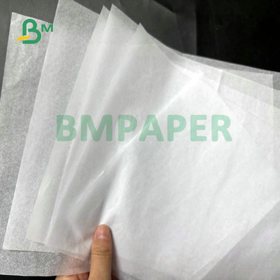 A1 A0 15gram 17gram Acid-free Solid White Tissue Paper Sheet For Gift Wrapping