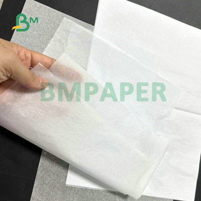 A1 A0 15gram 17gram Acid-free Solid White Tissue Paper Sheet For Gift Wrapping