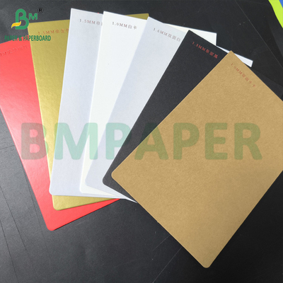 Grey Cardboard Laminated With Uncoated White Black Card Stock 1.8mm 2.0mm