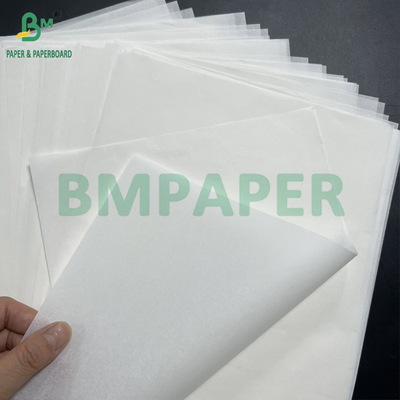 38gsm 50gsm White Greaseproof Kraft Paper For Basket Liners Kit 5 Kit 7