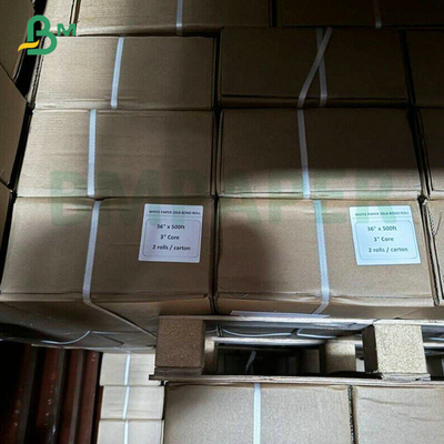 130gsm 150gsm Matte Coated Bond Rolls Color Inkjet Paper For Presentation