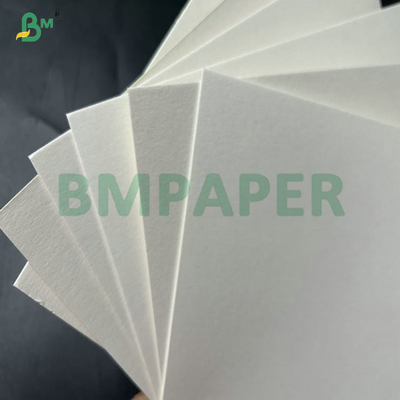 1mm 1.5mm Pure White Color Absorbent Coaster Paper For Beer mat 70 x 100cm