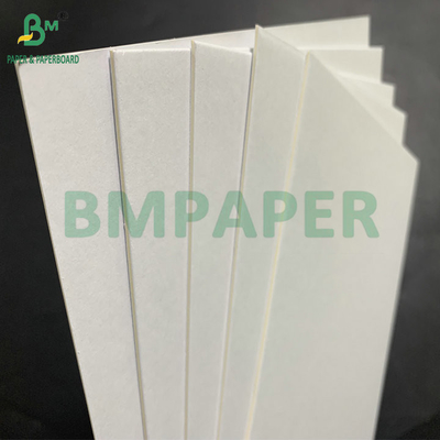 1mm 1.4mm White Uncoated Coaster Board For Making Hotel Paper Coaster