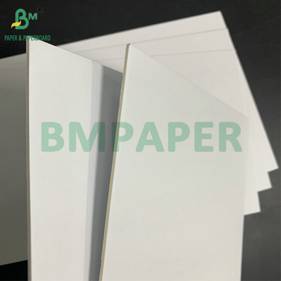 1mm 1.4mm White Uncoated Coaster Board For Making Hotel Paper Coaster