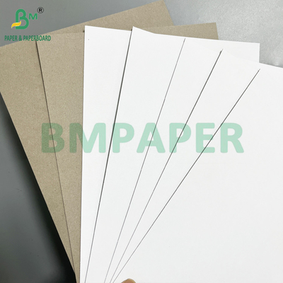 Good Stiffness 1000gsm White Coated Grey Back Duplex Board Thick Board