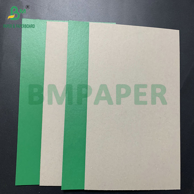 1.1mm 1.2mm Green Coated Lacquered Stiffness Paperboard Grey Back Hard Board
