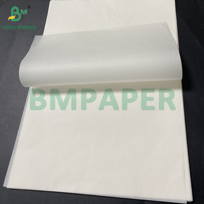 40g White Food Safe Sandwich Packaging Greaseproof Paper Sheets 400mm X 660mm