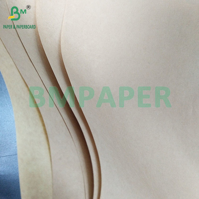 60gsm 100% Virgin Wood Pulp Brown Kraft Bags Paper For Food Packing