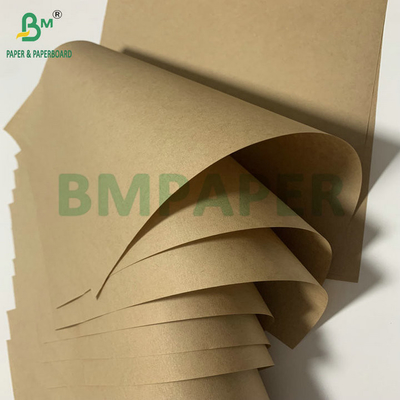 Uncoated Brown Kraft Paper 70gsm75gsm For Cement Packinging Bag Printable Outer Layer