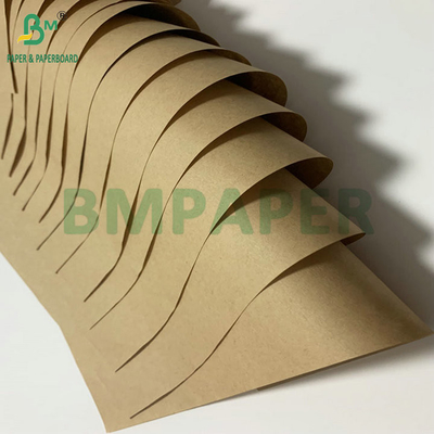 Uncoated Brown Kraft Paper 70gsm75gsm For Cement Packinging Bag Printable Outer Layer