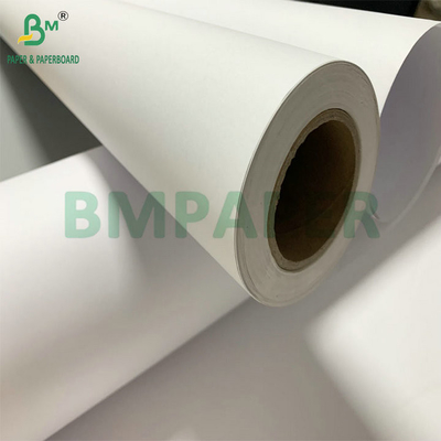 Large Format 24 Inch Roll Width 150ft Length CAD Paper Bond Roll Inkjet Printing