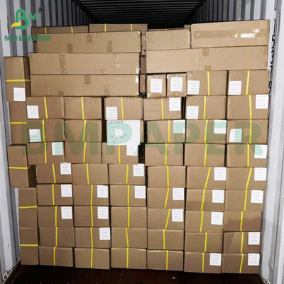 Color Inkjet Printing Paper 150gr One Side Coated White Paper 914mm X 30m Roll