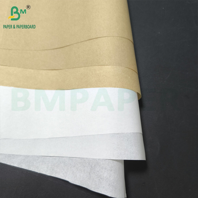 Natural And White Sandwich Packaging Paper Greaseproof Paper Wrap For Food