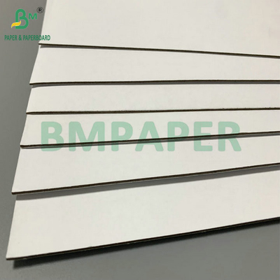 1mm 2mm White Top White Back Laminated Board Woodfree Surface Cardboard