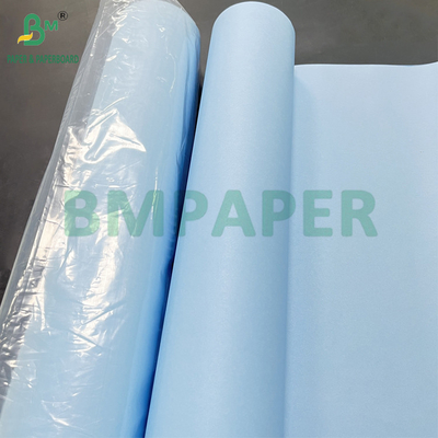 Wide Format Inkjet Printing 20lb Blue Tinted CAD Paper Roll 36&quot; x 150ft