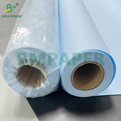 Uncoated Plotter Paper Direct 20lb CAD Blueprint Paper Roll 24&quot; x 300ft