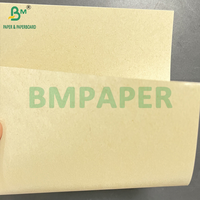 100 300 GSM Recyclable Light Brown Sugarcane Paper Sheet Food Grade