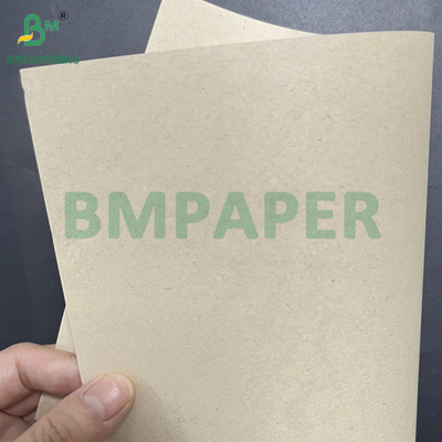 100 300 GSM Recyclable Light Brown Sugarcane Paper Sheet Food Grade