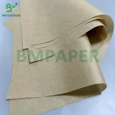 35gr 38gr Food Safety Brown Color Greaseproof Paper To Wrap Hamburgers A1 A0