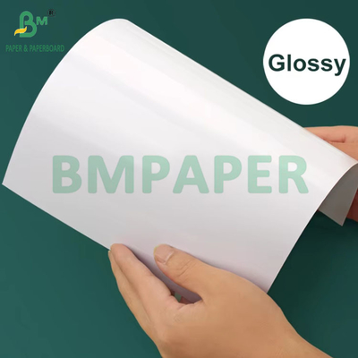 150gsm Laser Printing Double Sided Glossy Coated Paper For Brochures 32 x 45cm