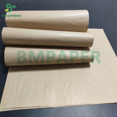 75gsm 80gsm 41'' 42'' Width High Strength Sack Kraft Paper For Putty Powder Bag