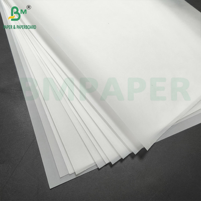 Tracing Paper Roll 24in x 55yd White Trace Paper Roll Translucent Tracing paper