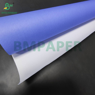 80gsm Single Sided Purple Blue Drawing Paper For Engineering 610mm x 50m