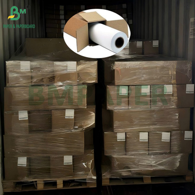 150gsm 200gsm Double Sided Matte Photo Paper White Coated CAD Bond Paper 30m 50m Rolls
