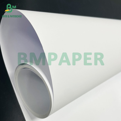 Bright White 24lb 28lb Color Inkjet Matte Coated Bond Paper Roll 36inch x 150ft