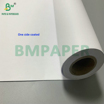28lb 32lb Coated CAD Bond Paper 1 Roll Per Pack 40'' x 300ft 3'' Core