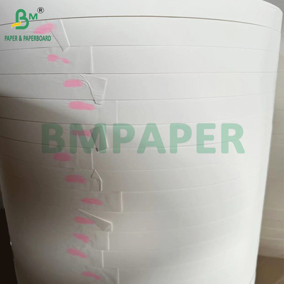 1 or 2 Colors 28gsm Straw Wrapping Paper For Bubble Milk Tea 44MM 53MM Food Safe