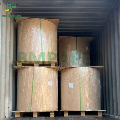 Good Strength 150 Gram To 400 Gram Natural Brown Kraft Paper Roll Or Sheet for Food Cup